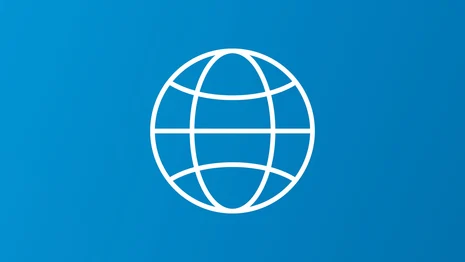 Symbolische Darstellung des Globus