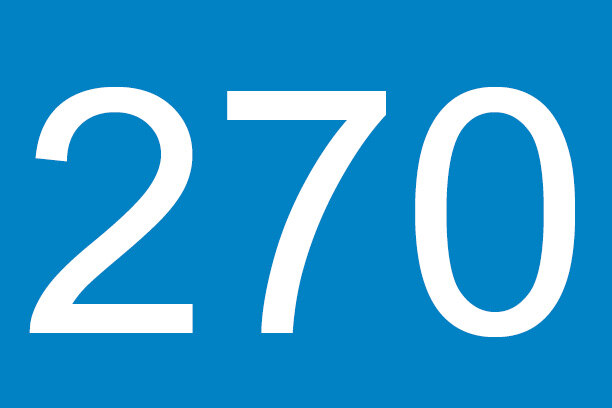 Zahl 270